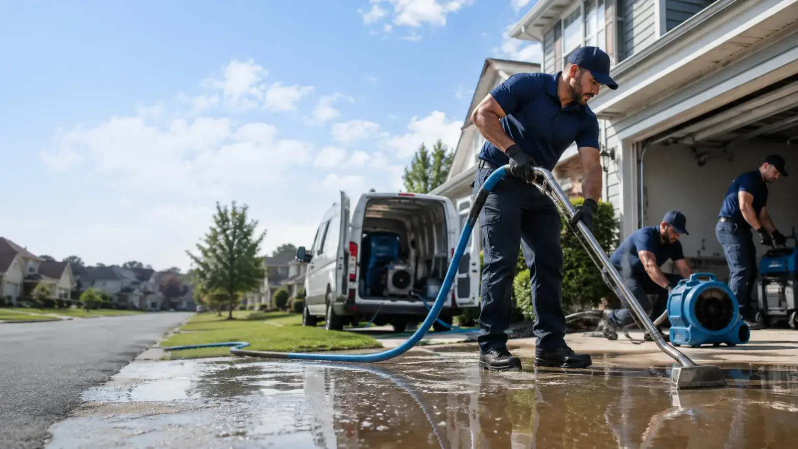 Flood Damage Restoration in Waterfall, PA